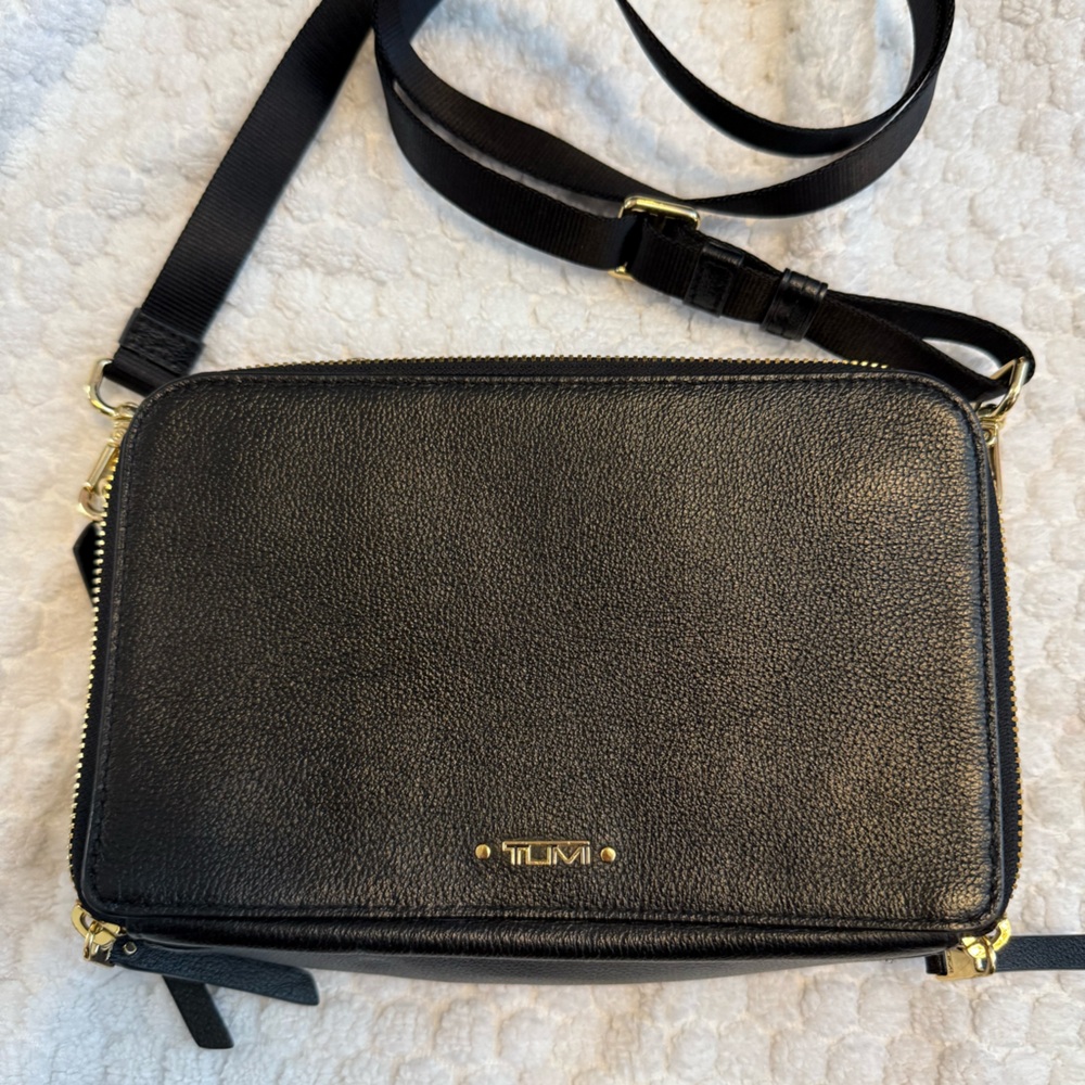 Tumi Myla Leather Crossbody Bag